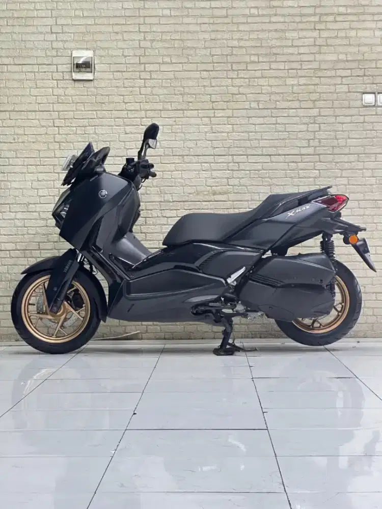 ODO 3RB‼️ Yamaha New Xmax 250 Connected 2023 Matte Black Mustika