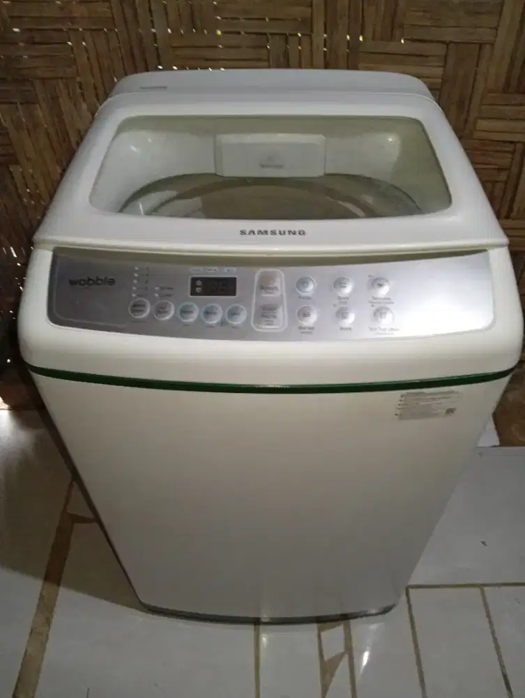 Mesin cuci otomatis merk samsung wobble kapasitas 8kg (bagus&origina)