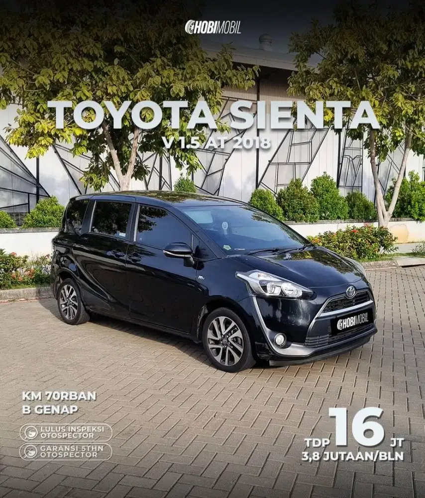 Sienta V 1.5 AT 2018