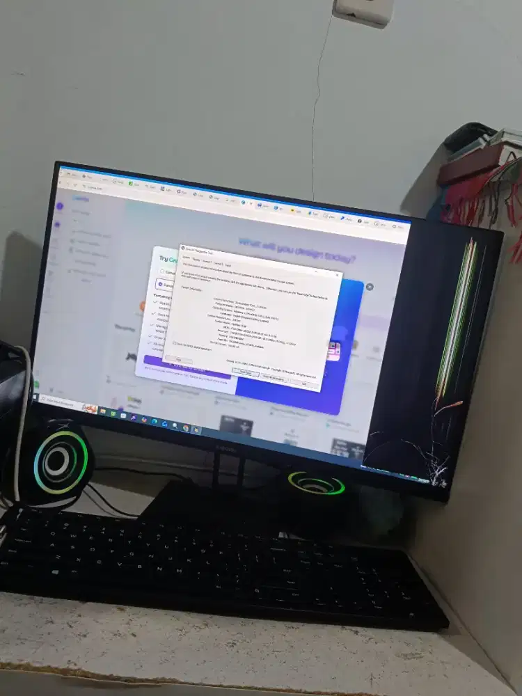 1 Set Komputer Work atau Game  Tuker Laptop