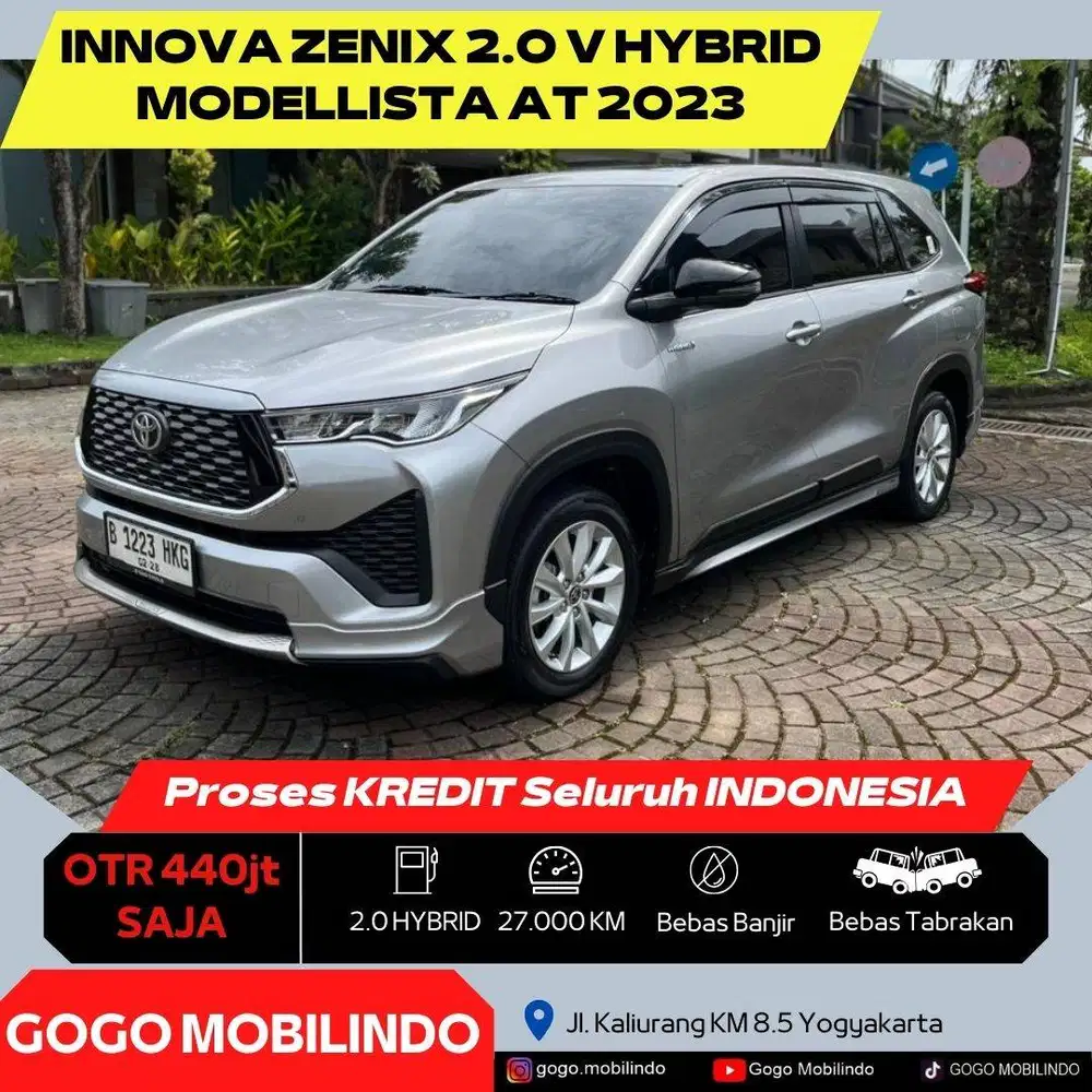 Toyota Innova Zenix V Hybrid Modellista Matic 2023 Kredit Murah BYD