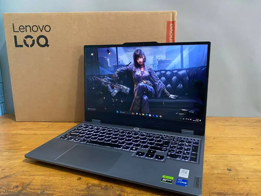 Lenovo LOQ 15IAX9 Intel i5-12450HX 12GB 512GB RTX2050 4GB Garansi 2026