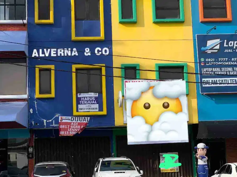 Sewa Ruko 3 Lantai Dijalan Kemanggisan Utama Jakarta Barat Lokasi Sangat Strategis Deket Pintu Tol Slipi