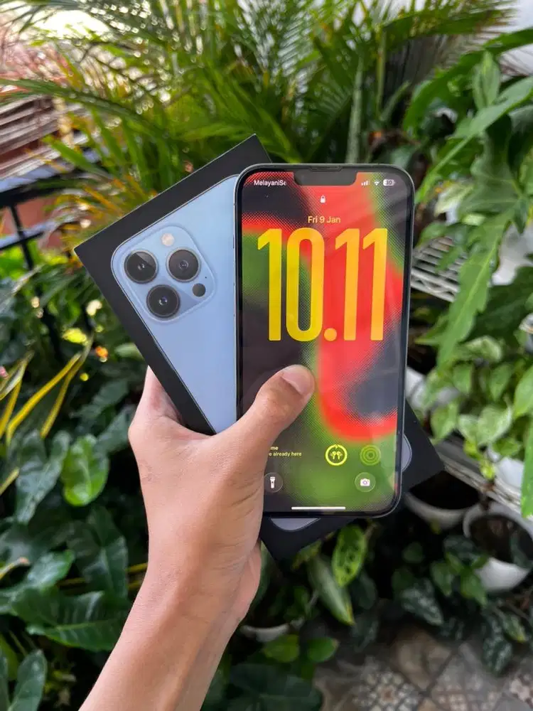 Iphone 13 Pro Max 256gb ex ibox Fullset Lengkap