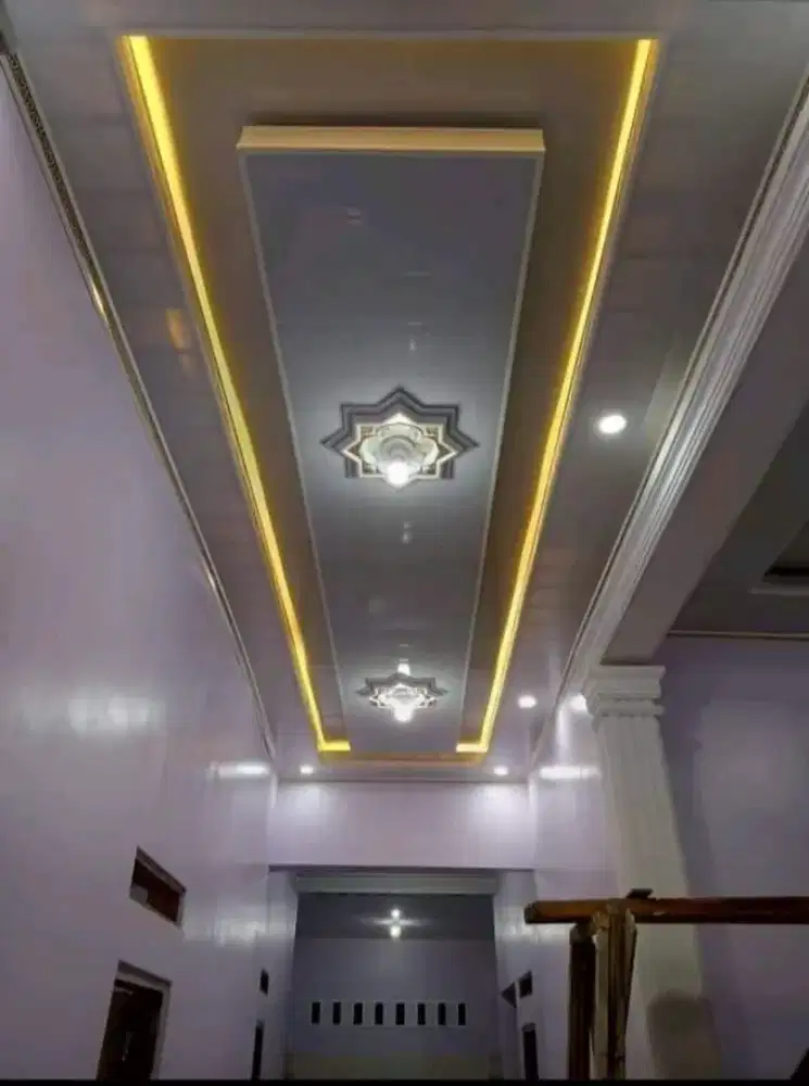 Plafon PVC terpasang dan renovasi rumah