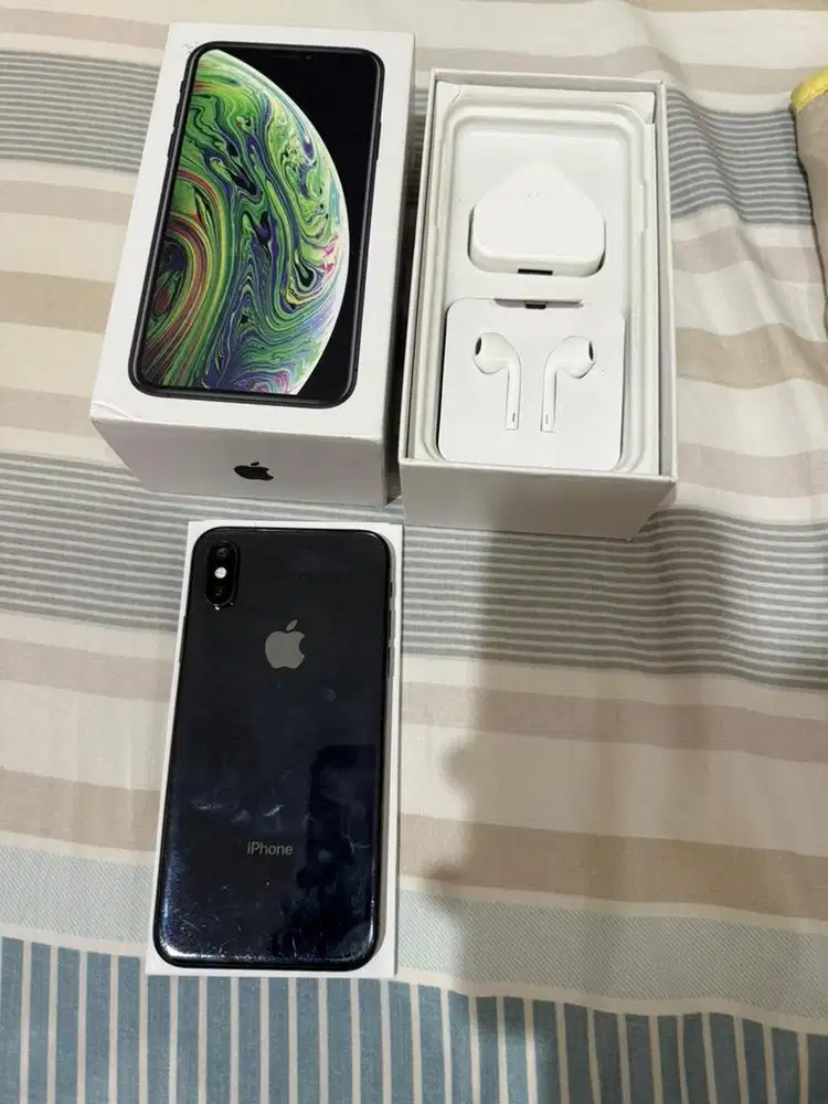 Iphone Xs 64gb gray wifi only normal fullset