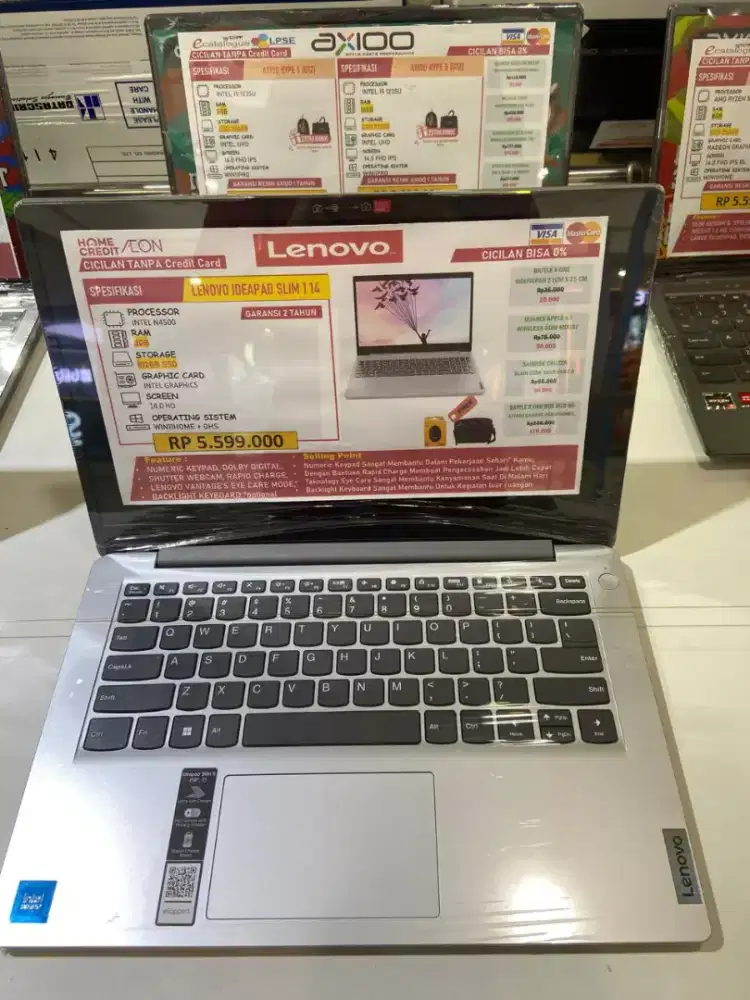 PROMO CICILAN BUNGA 0% LENOVO IDEAPAD SLIM 1 14