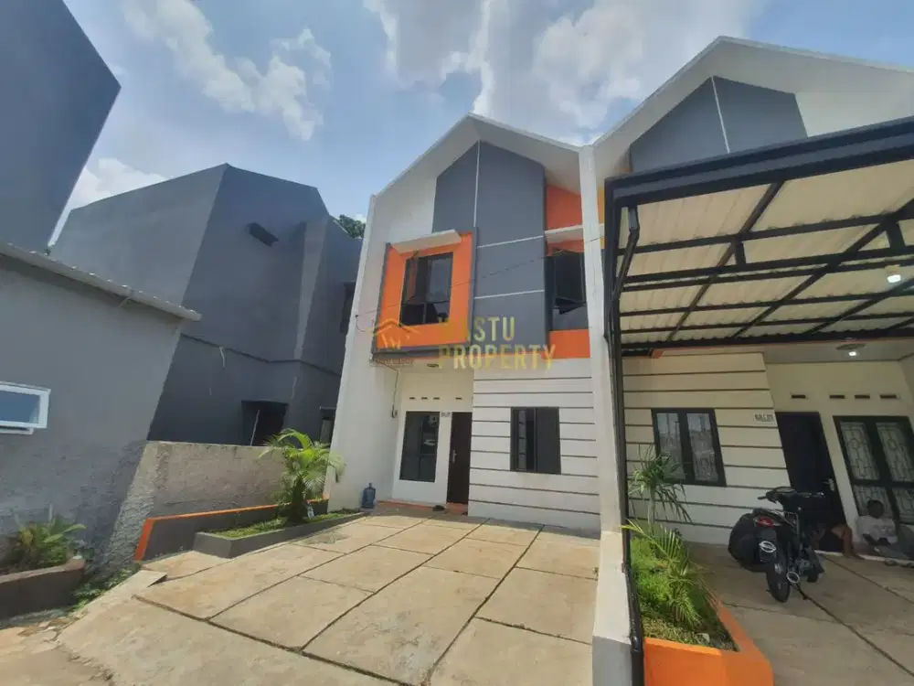 Rumah model Scandinavian dekat Pemda cibinong
