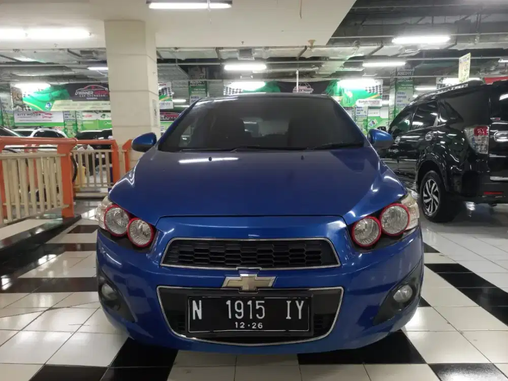 CHEVROLET AVEO LT MT 2012 BIRU METALIK