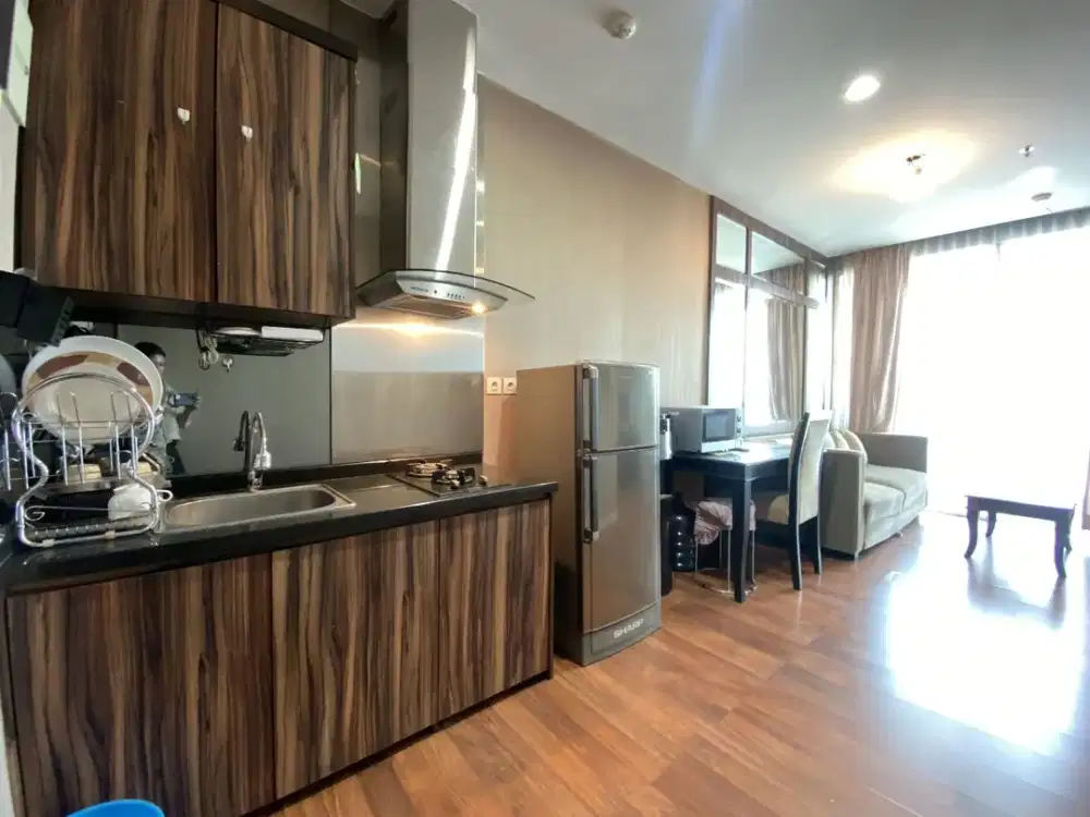 Disewakan unit Apartemen Central Park, (1BR), Tower Amandine, Best View