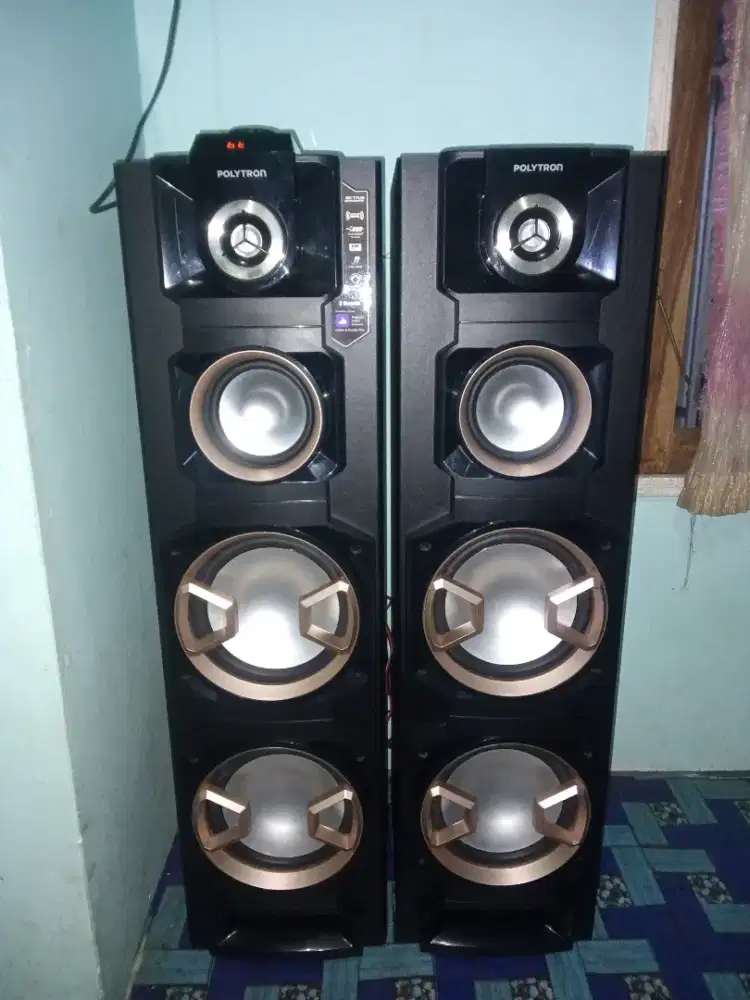 Speaker aktif polytron blutut