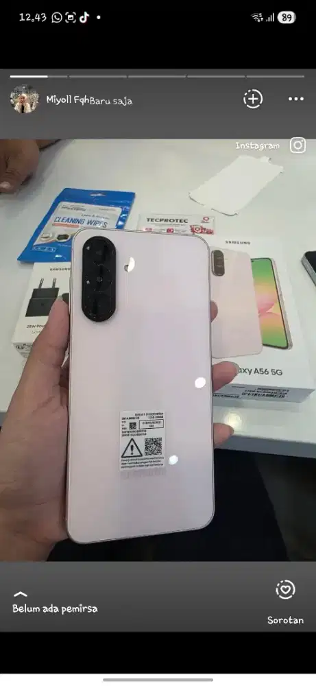 Samsung A56 5G 8/256 bisa bayar menggunakan cicilan