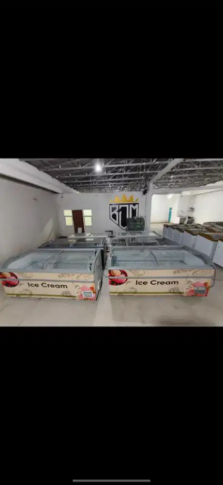 Prezer sliding kaca 1000L