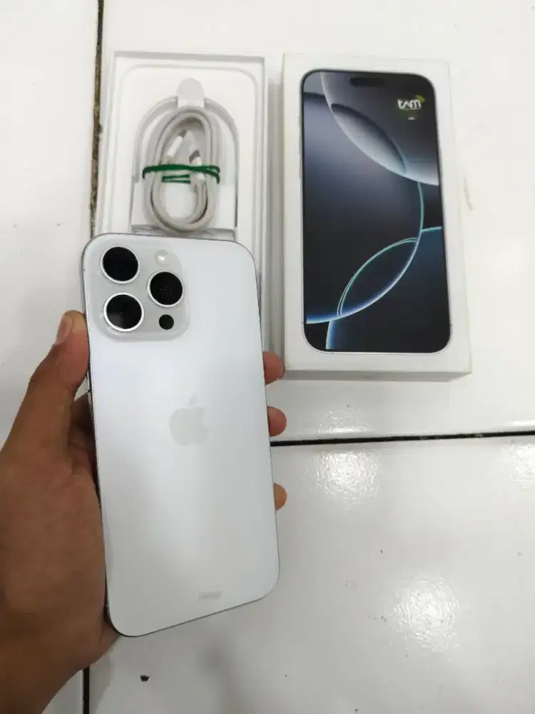 Iphone 16 Pro Max 256gb White ex ibox SA/A bh 100%