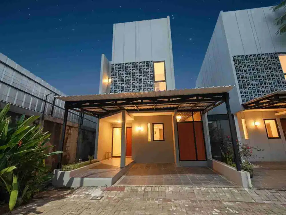 Rumah dijual cluster Serua nego kpr strategis harga nego