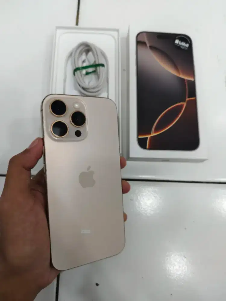 Iphone 16 Pro Max 256gb Dessert ex ibox SA/A bh 100%