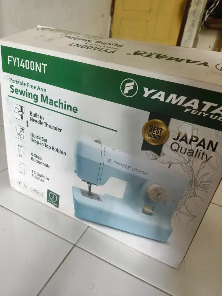 YAMATA FY1400NT / FY 1400NT Mesin Jahit Portable Multifungsi