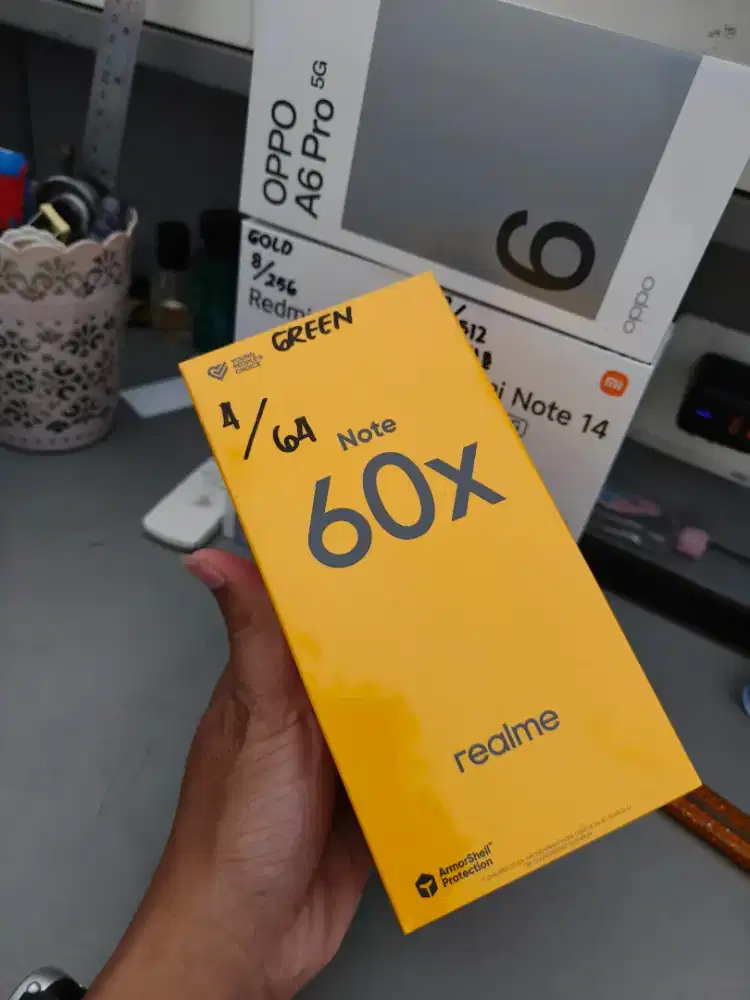 Realme Note 60x 4/64 New|| spek diatas Redmi A5