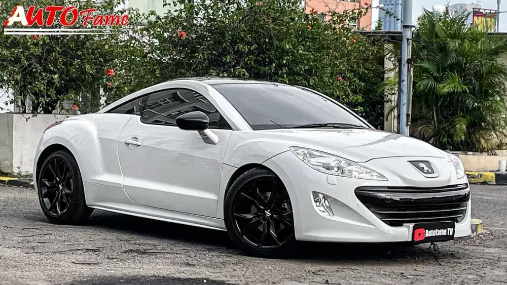 KM 41RB Peugeot RCZ 1.6 Turbocharger White On Black NIK 2012