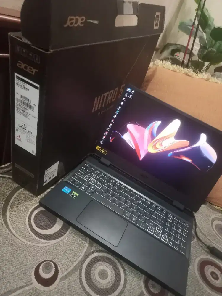 Laptop Acer nitro Gaming VGA Nvidia RTX 3050