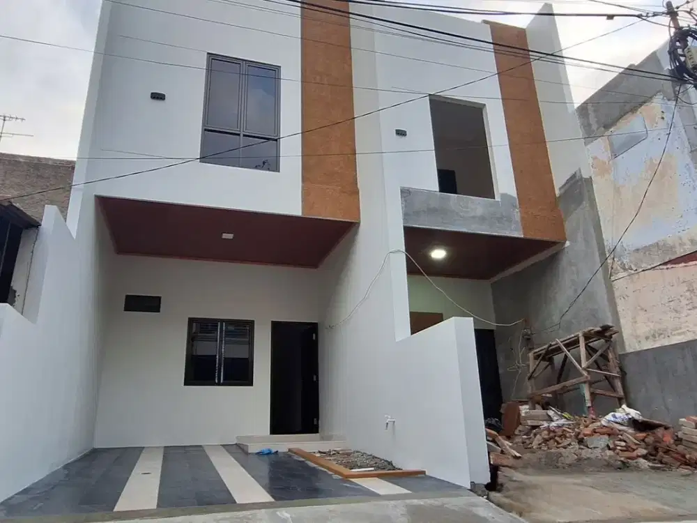 Rumah dijual Baru, Murah 2 Lt. Galaxy, Bekasi dekat Tol Barat