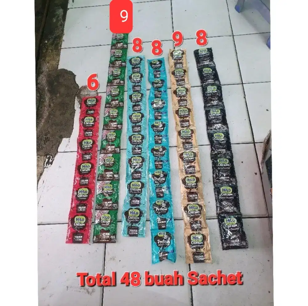48pcs Hilo Ada 6 Rasa Harga Murah Sale Diskon