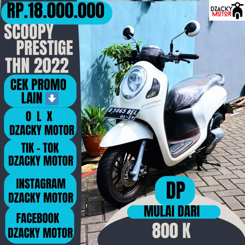 SCOOPY PRESTIGE THN 2022