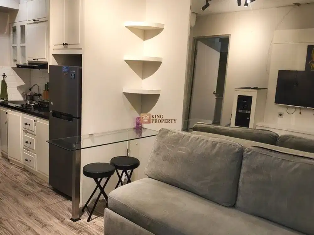 Akses Langsung Mall! 2Br 43M2 Full Furnished Interior Bagus Apartemen Green Bay Pluit Greenbay