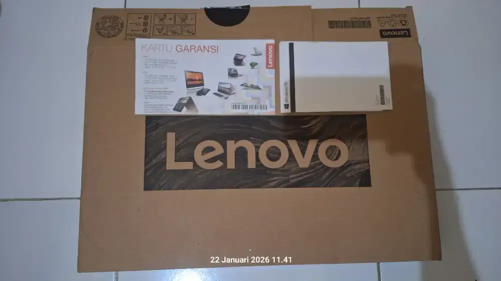 Jual laptop lenovo ram 4 GB