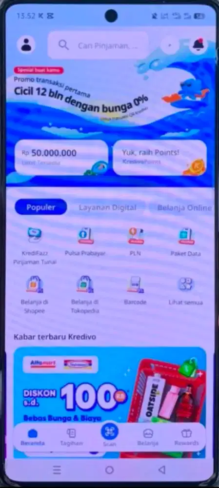 HP BARU BISA CICILAN