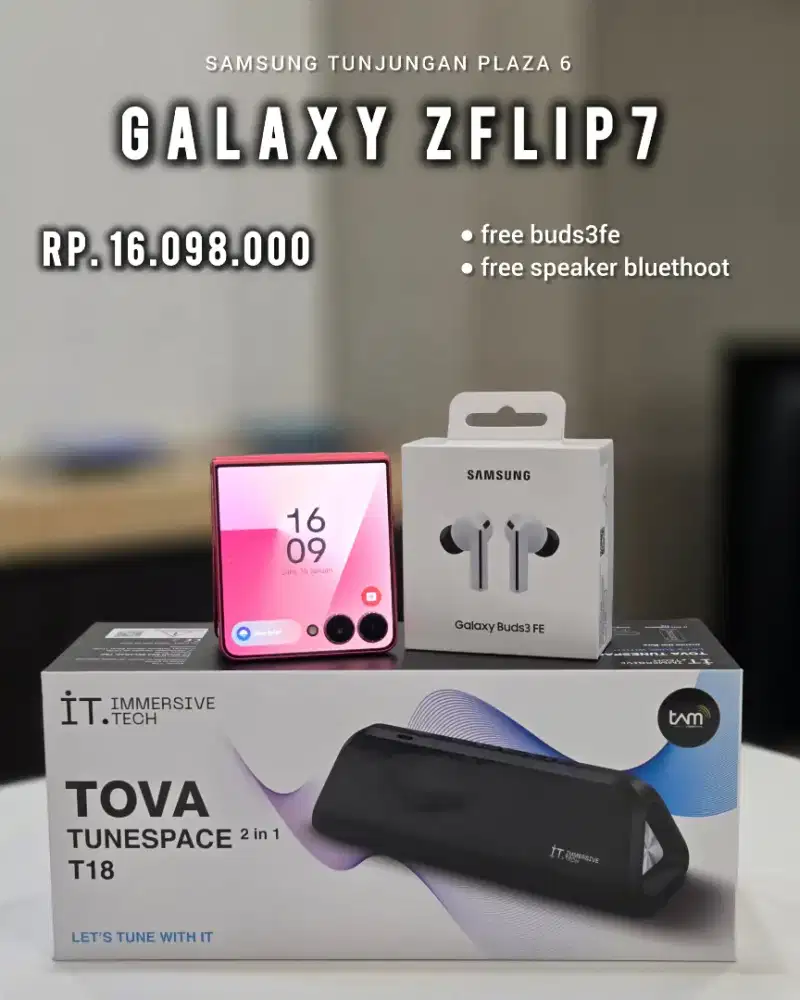 Samsung ZFlip 7 256GB Bisa cicilan