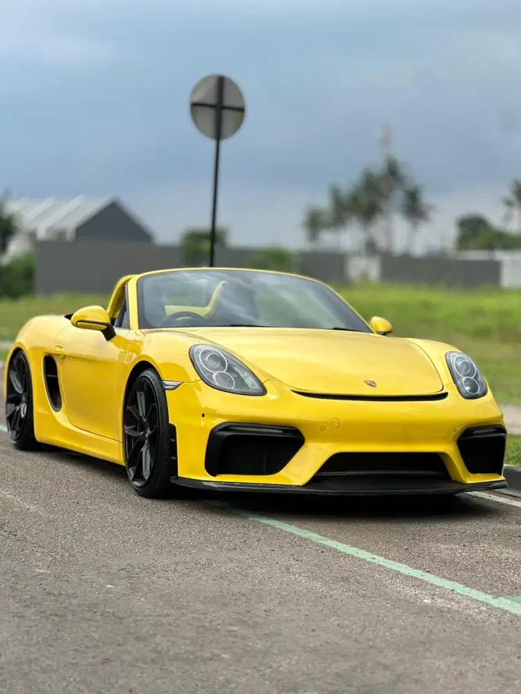 Dijual Cepat Porsche Boxster 981 Sport Chrono Low Odo 20 Rb