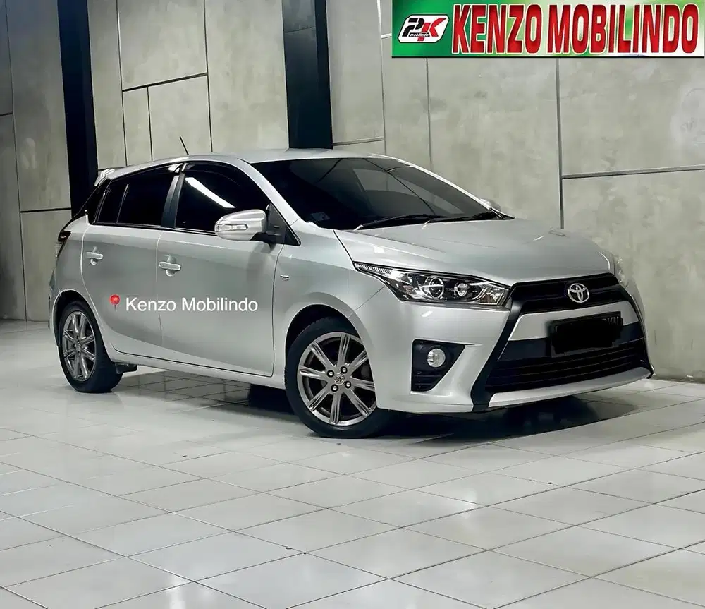 [Dp 10jt] Yaris 1,5 G AT 2016/2017 silver,km 44rb super istimewah