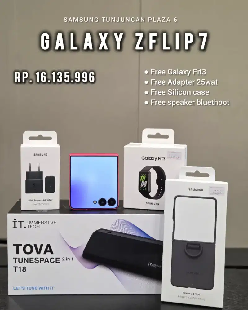 SAMSUNG ZFLIP 7 256B Bisa cicilan