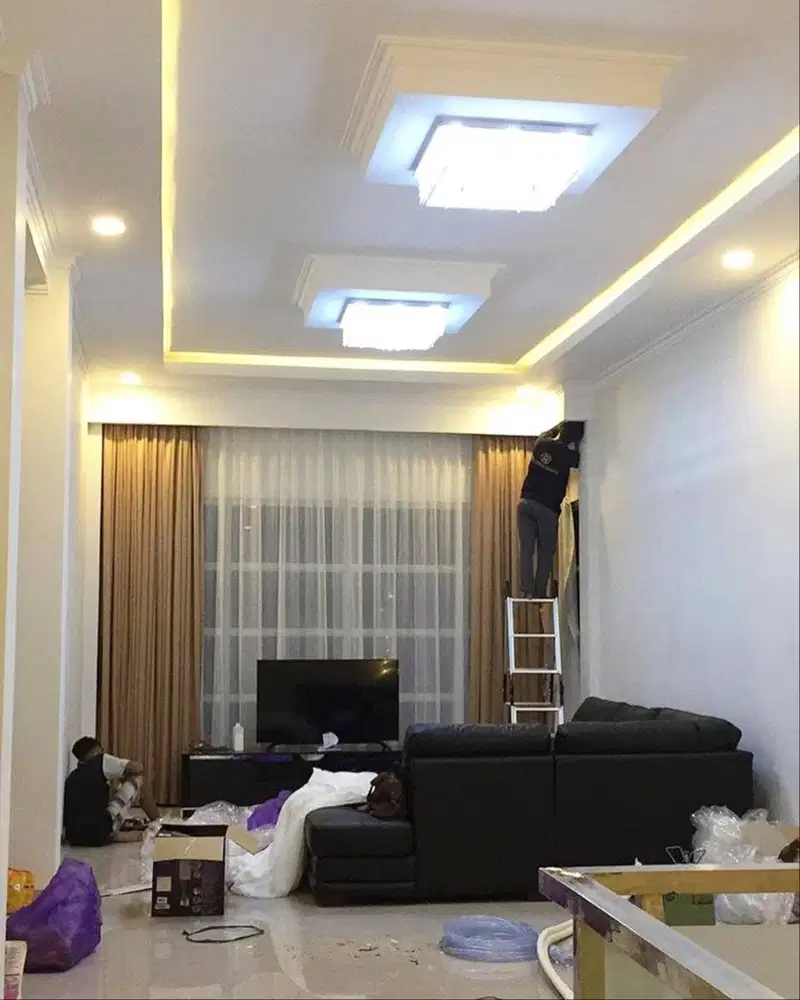 Pusat Tirai Gorden Jendela Gordyn Mewah Hordeng Model Terbaru Murah