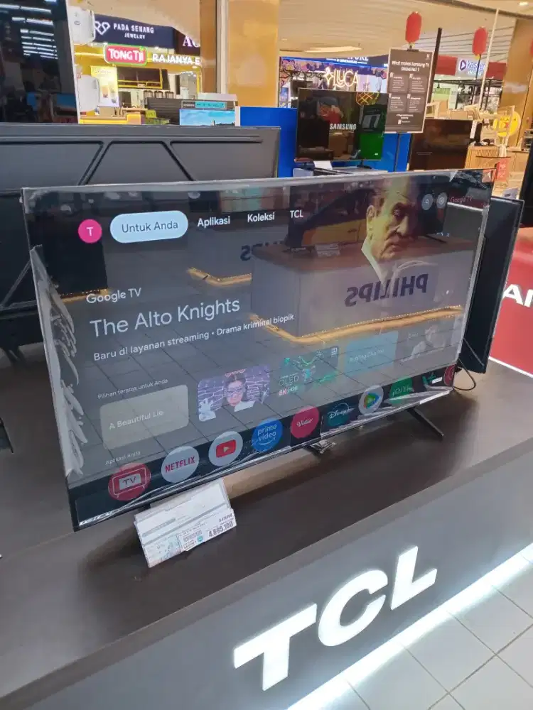 kredit tv led TCL tanpa dp,bunga bisa 0%+free 1x cicilan