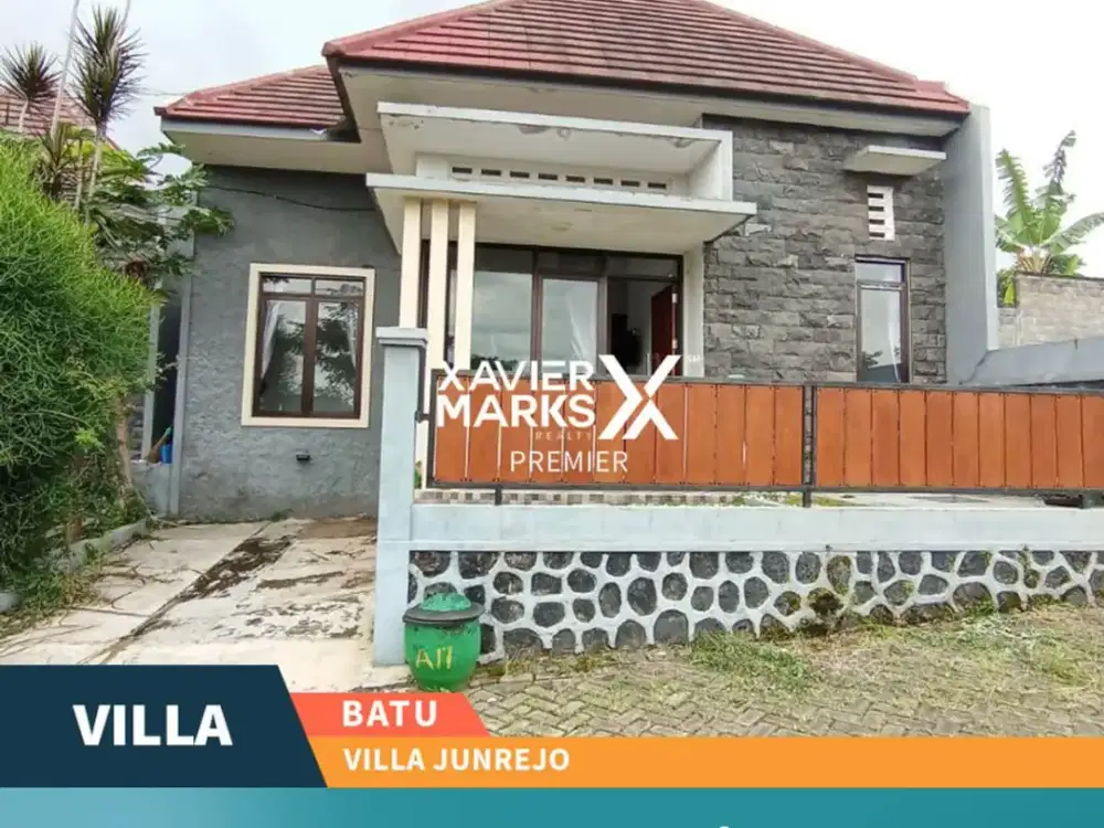 Dijual Villa Full Furnish Super Nyaman di Junrejo Batu Malang