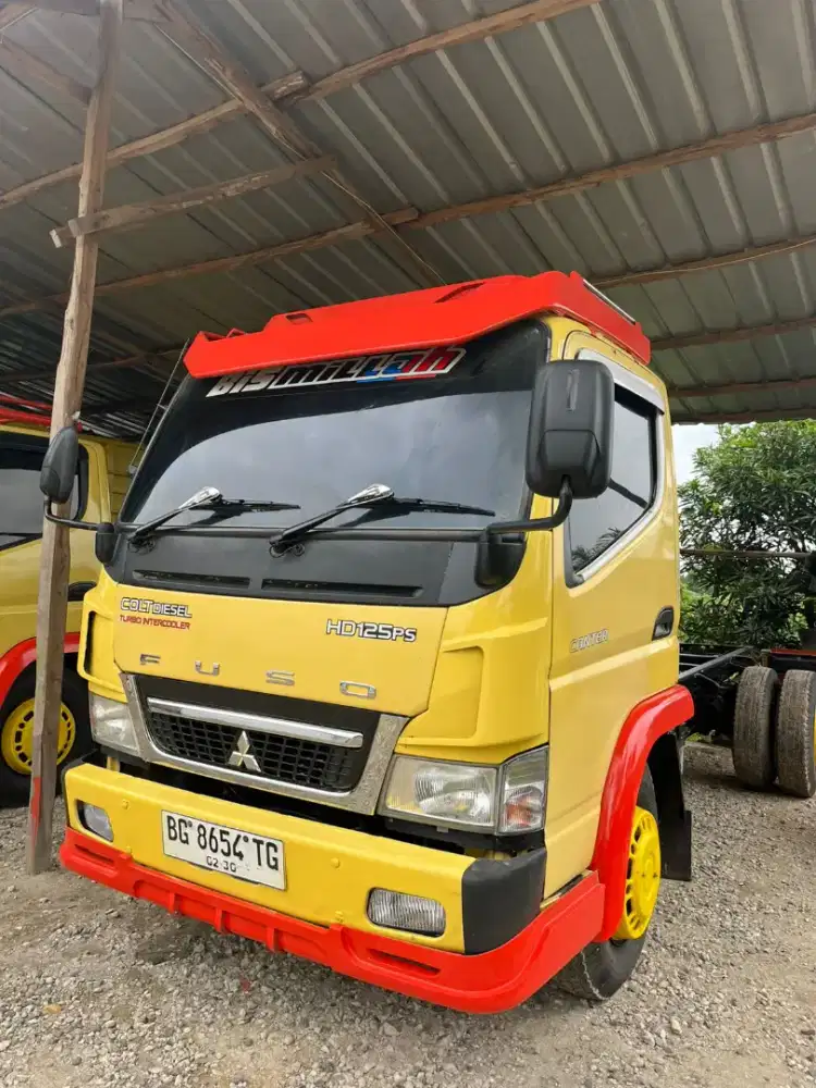 Di jual truk canther bak mati THN 2010 hd124