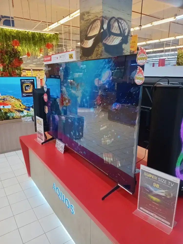 kredit tv led sharp 65 tanpa dp,gratis 1x cicilan