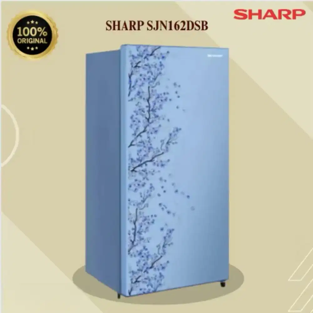 Kulkas Sharp SJN-162 DSB 1 Pintu 133 Liter Kirei