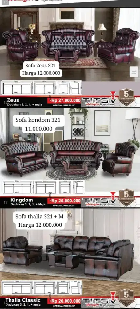 PROMO CIcilan SOFA RUANG TAMU BUNGA 0%