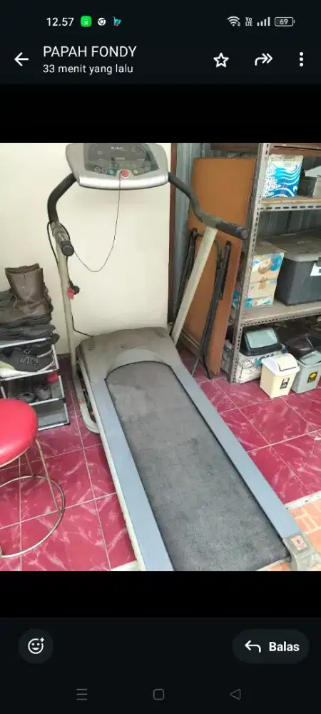 ALAT TREADMILL BEKAS