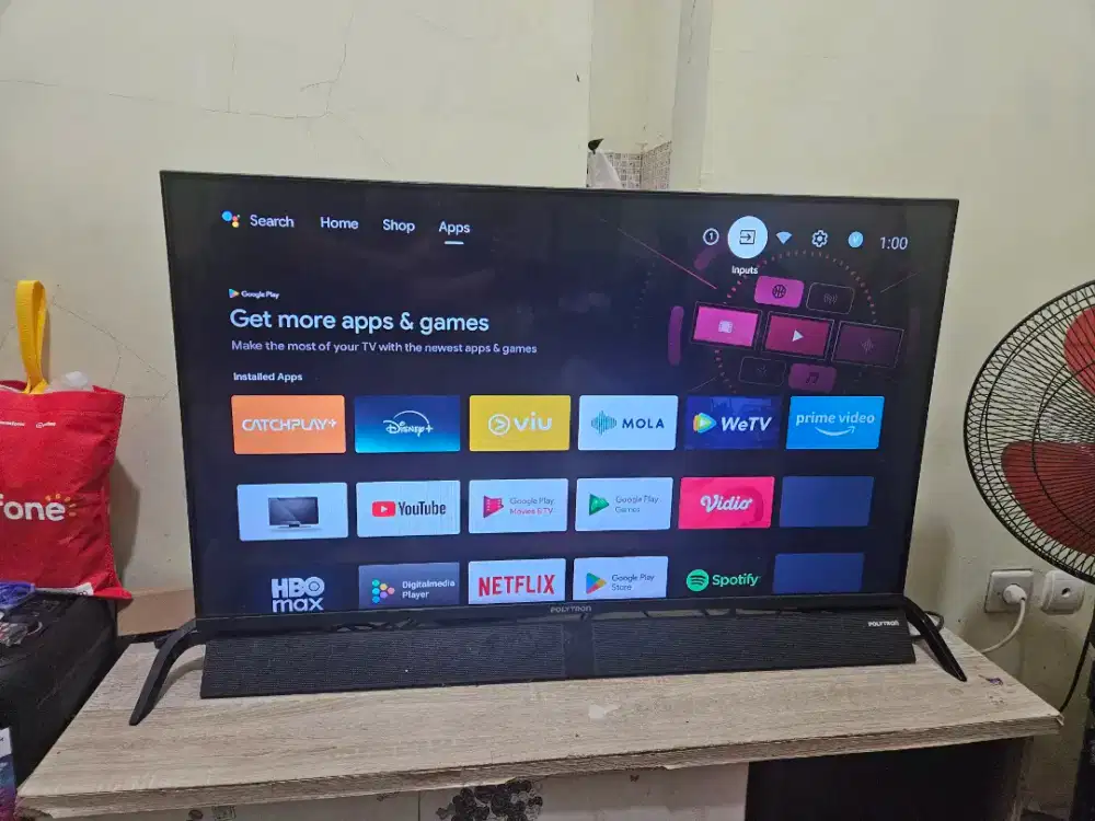 Smart TV polytron PLD 43BAG9952