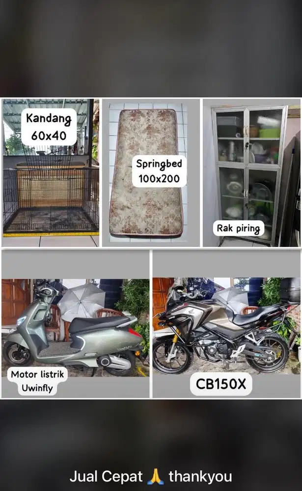 Jual cepat pindah rumah