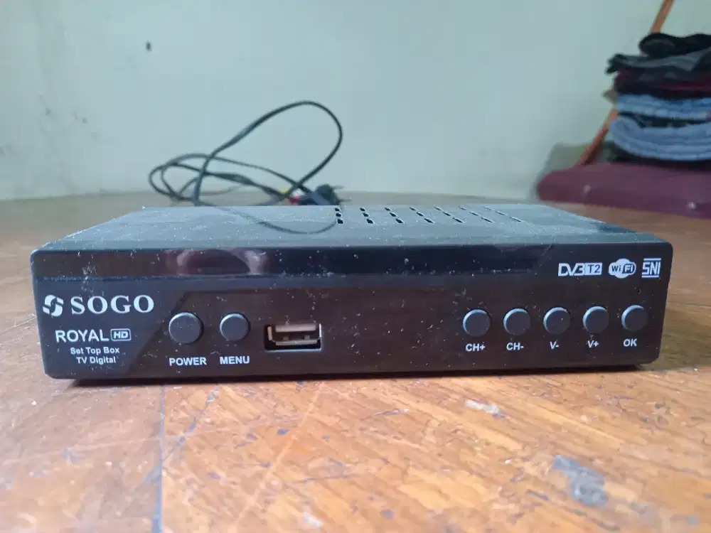 Dijual set top box merk SOGO