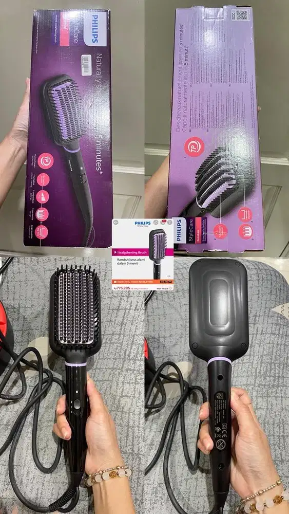 Philips StyleCare Straightening Brush