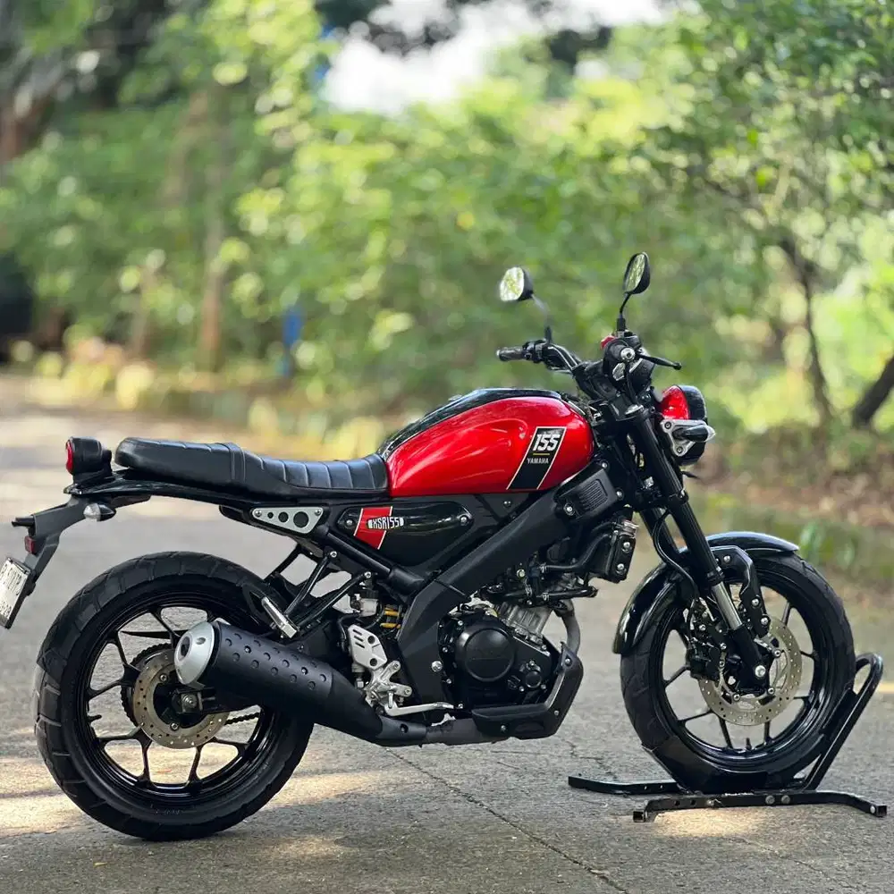 KEREN BANGET! YAMAHA XSR 155 2023 MERAH KM LOW PAJAK PANJANG NO MINUS