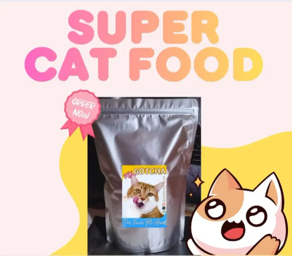 1KG PAKAN MAKANAN PENGGEMUK KUCING CAT FOOD LARIS REKOMENDASI PERSIA