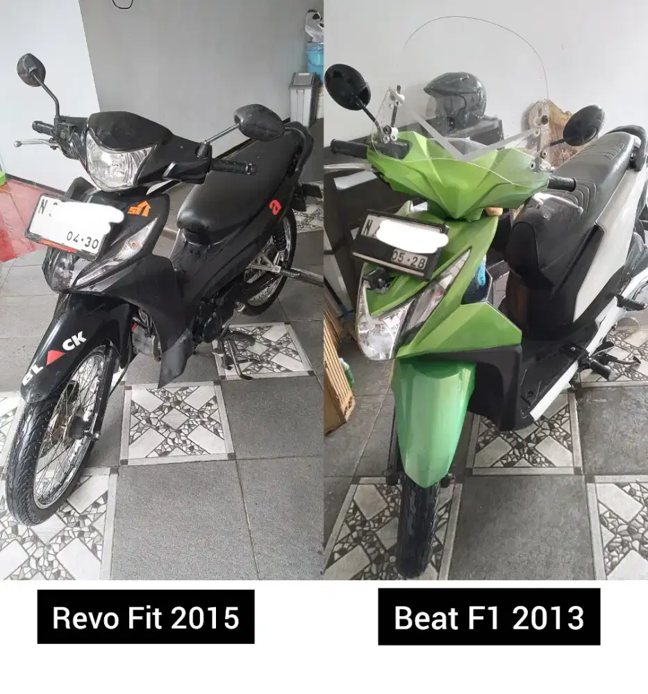 Beat F1 2013 + Revo fit 2015 siap pakai