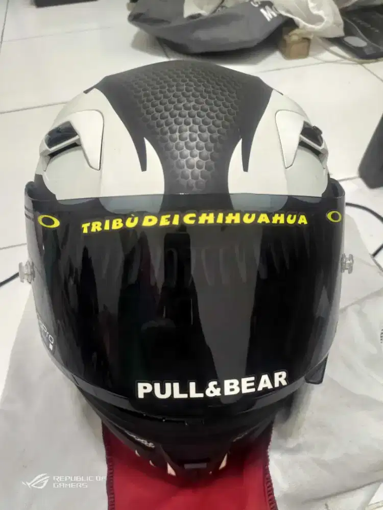 HELM KYT  FULL FACE VENOM + KAMERA GO PRO NEW